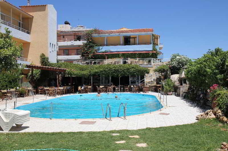 Roxani Hotel Amoudara  Bagian luar foto